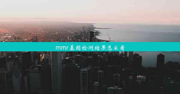 mmr基因检测结果怎么看