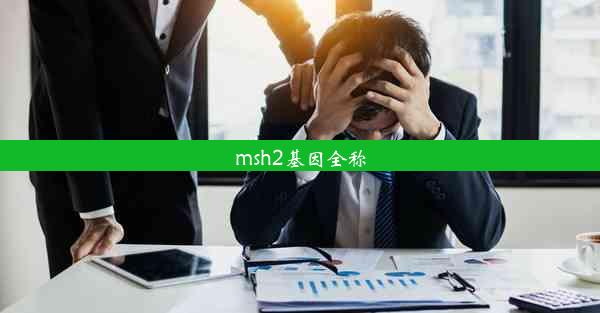 msh2基因全称