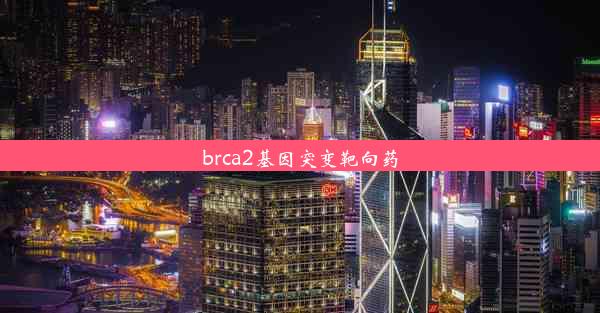 brca2基因突变靶向药