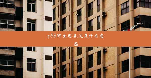 p53野生型表达是什么意思