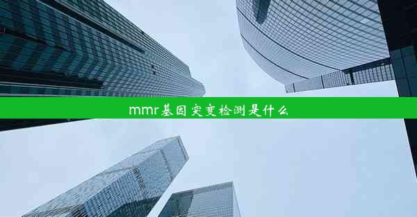 mmr基因突变检测是什么