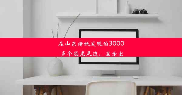 在山东诸城发现的3000多个恐龙足迹，显示出