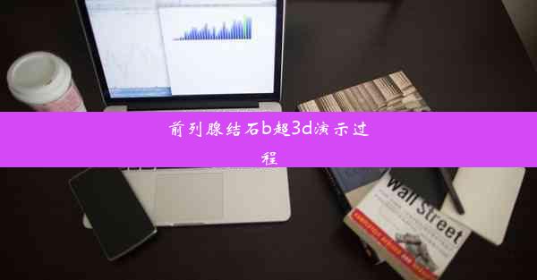 前列腺结石b超3d演示过程