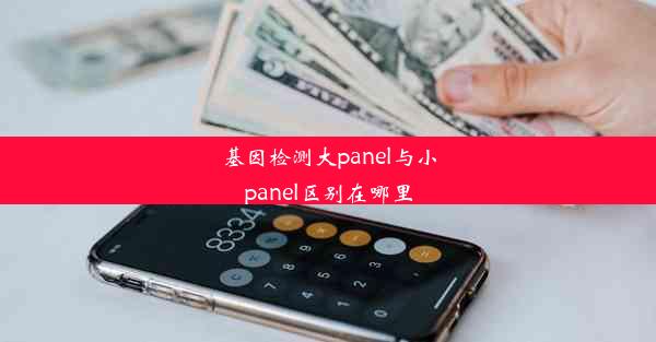 基因检测大panel与小panel区别在哪里