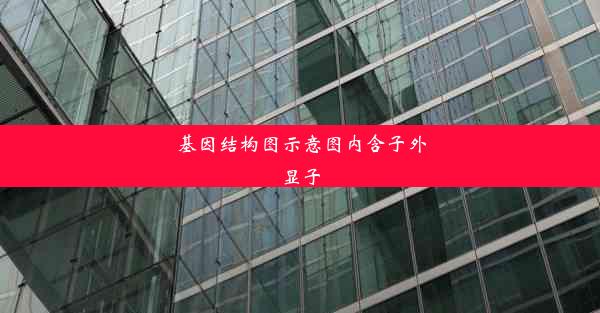 基因结构图示意图内含子外显子