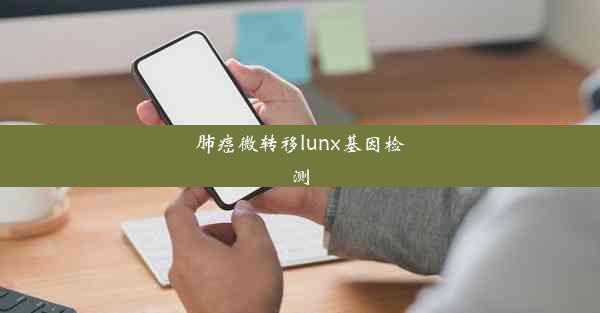 肺癌微转移lunx基因检测