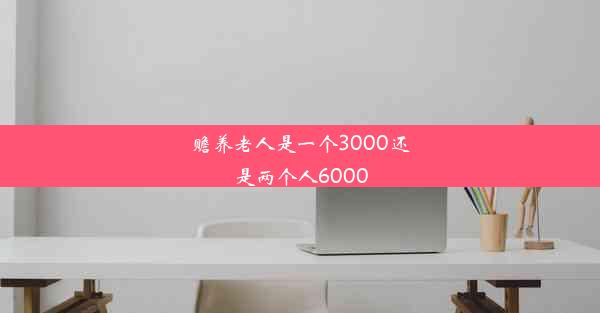 赡养老人是一个3000还是两个人6000